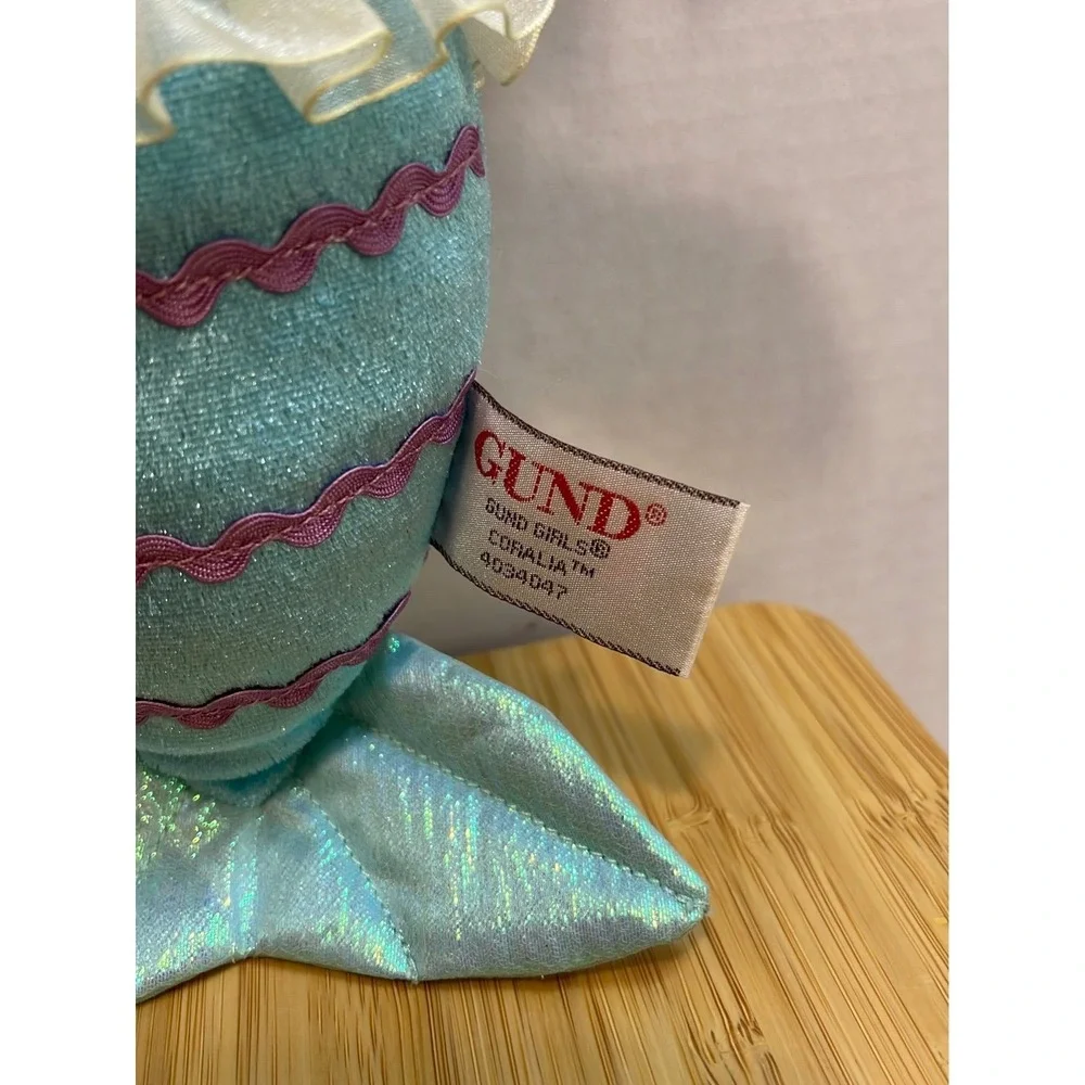 Gund Girls Coralia‎ plush Mermaid 12 inch